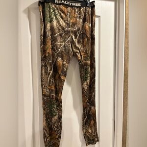 Realtree Camouflage Long John Bottoms